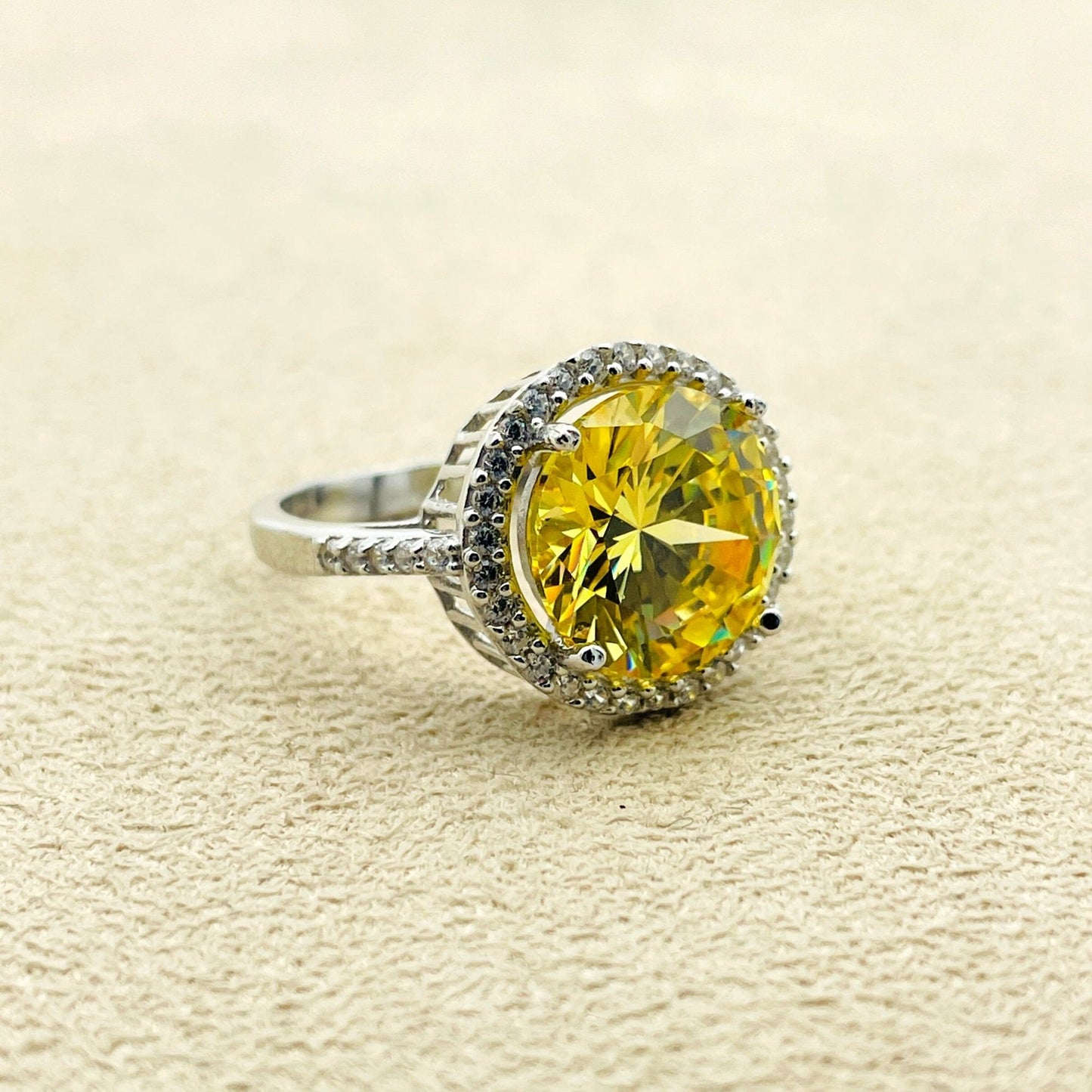 Yellow Citrine Stone Ring Womens, Turkish Handmade Ladies Jewelry, Oval Stone Ring, 925 Sterling Silver,Authentic Ring,Gift For Her